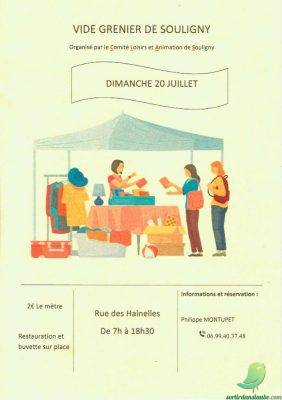 Vide grenier: Souligny - 0