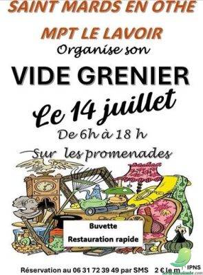 Vide grenier: Saint Mars en Othe - 0