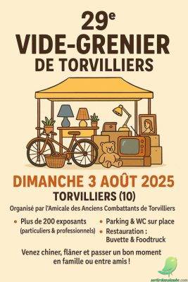Vide grenier: Torvilliers - 0