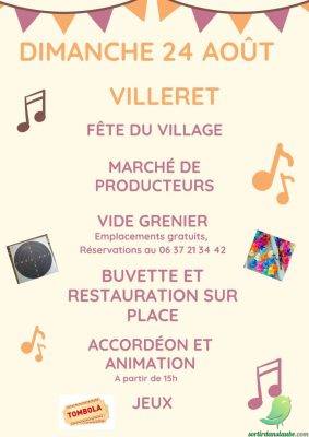 Vide grenier: Villeret - 0