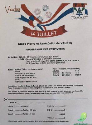 14 juillet à Vaudes - 0
