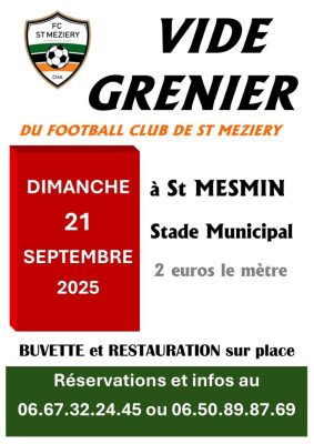 Vide grenier du Football Club Saint Meziery - 0