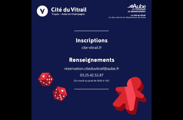 infos pratiques soirée jeux