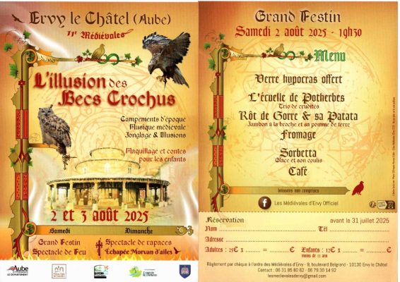 11e Fête Médiévale d&rsquo;Ervy le Châtel - 1