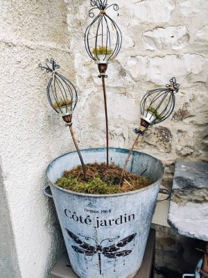 Atelier DIY Fil de fer au jardin - 0