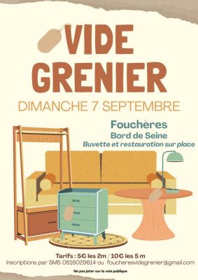 Vide grenier Fouchères - 0