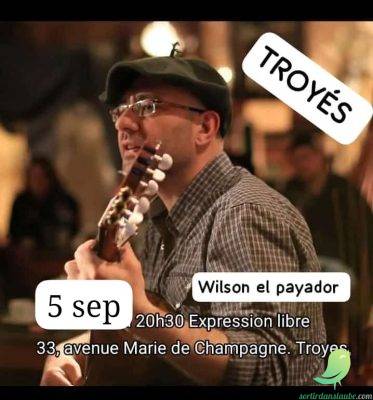 Concert avec Wilson un payador argentin - 0