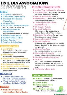 Forum des associations: Sainte Savine - 1