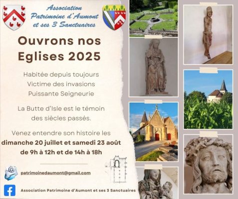 Ouvrons nos églises Isle-Aumont - 0