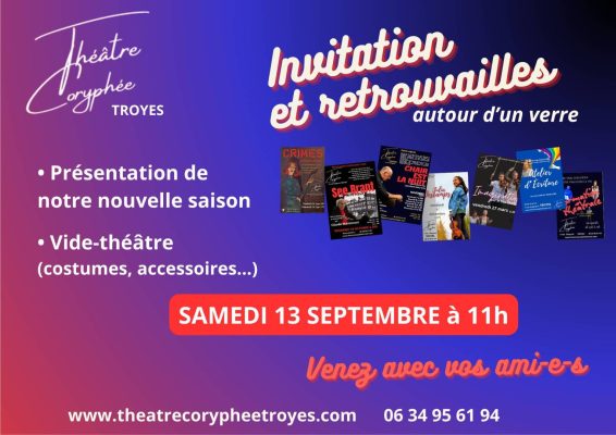 INVITATION AUTOUR D&rsquo;UN VERRE - 0