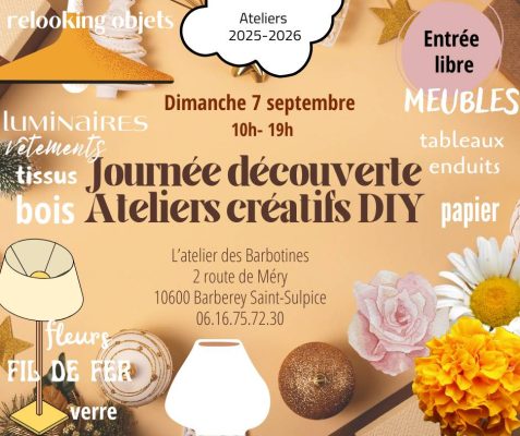 Journée découverte des ateliers créatifs ! - 0