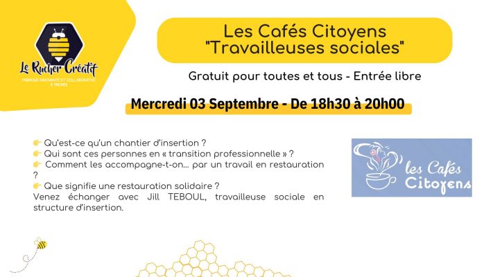 Les Cafés Citoyens « Travailleuses sociales » - 0