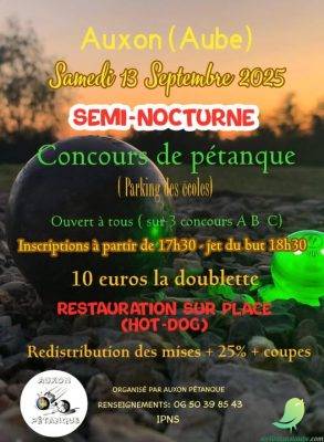 Concours de pétanque - 0