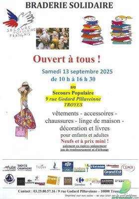 Braderie solidaire - 0
