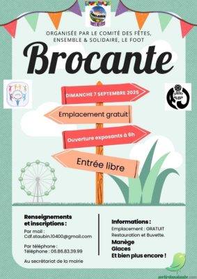 Vide grenier: Saint Aubin - 0