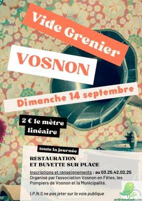 Vide grenier: Vosnon - 0