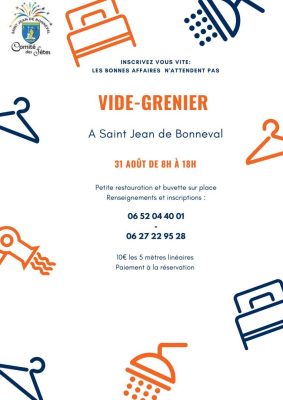 Vide grenier Saint Jean de Bonneval - 0