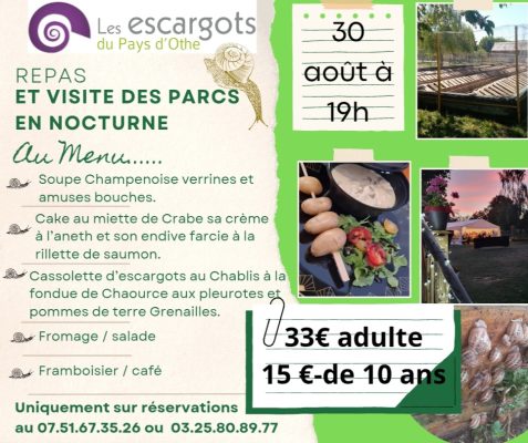 Soirée repas et visite nocturne - 0