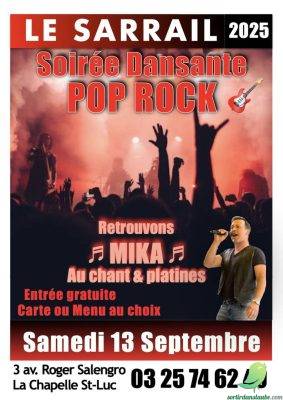 Soirée dansante pop rock - 0