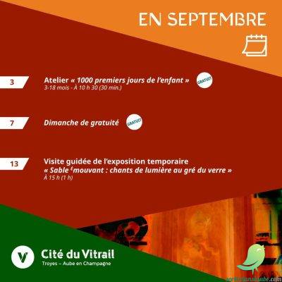Septembre à la Cité du Vitrail - 1