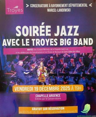 Soirée Jazz avec le Troyes Big Band - 0