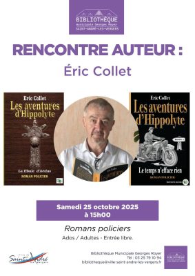 RENCONTRE AUTEUR : ÉRIC COLLET - 0