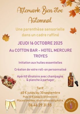 Afterwork Bien-être Automnal - 0