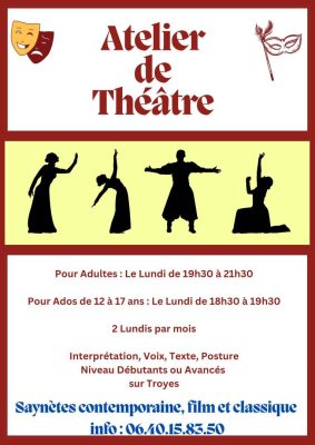Atelier Théâtre Ados (12 – 17 ans) - 0