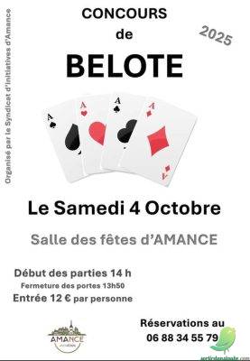 Concours de belote - 0