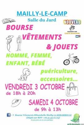Bourse vêtements et jouets - 0
