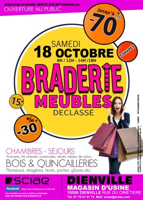 Braderie meubles SCIAE - 0