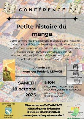 Conférence: petite histoire du manga - 0