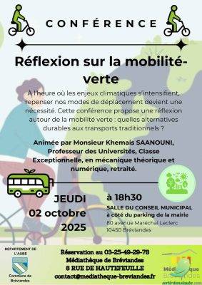 Conférence: réflexion sur la mobilité verte - 0