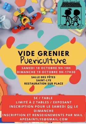 Vide puériculture Saint Lye - 0