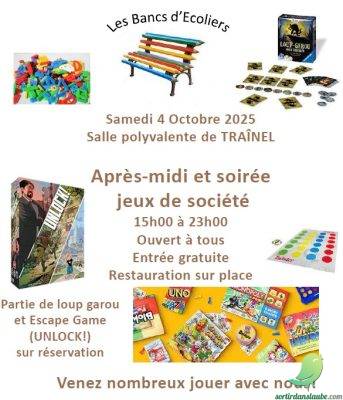 Après-midi et soirée jeux de société - 0