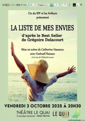 Théâtre: la liste de mes envies - 0