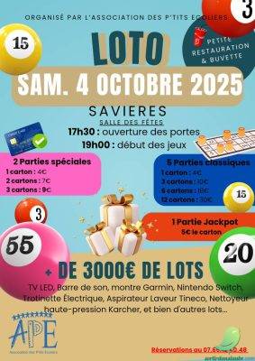 COMPLET! Loto: Savières - 0