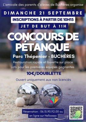 ANNULÉ! Concours de pétanque - 0