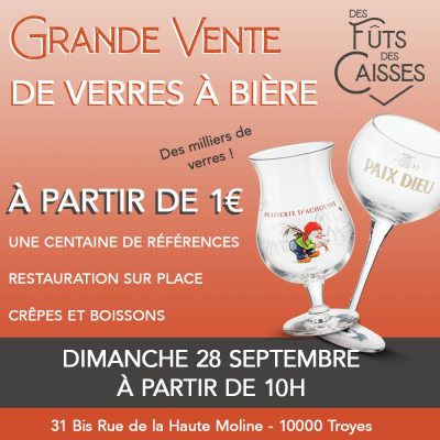Grande vente de verres à Bière - 1
