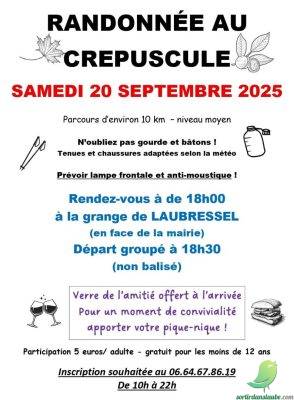Randonnée au crépuscule - 0