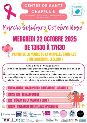 Marche Solidaire Octobre Rose - 0