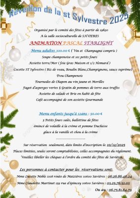 COMPLET! Réveillon Saint Sylvestre - 0