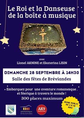 Spectacle: le Roi et la Danseuse de la boite à musique - 0
