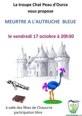 Théâtre: meurtre à l&rsquo;Autruche Bleue - 0