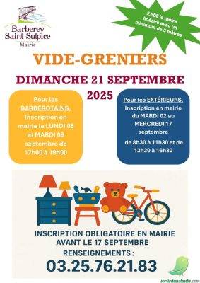 Vide grenier: Barberey - 0