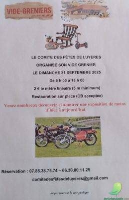 Vide grenier: Luyères - 0