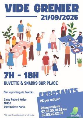 Vide grenier: Pont Sainte Marie - 0