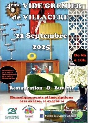 Vide grenier: Villacerf - 0