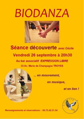 Séance découverte de Biodanza - 0