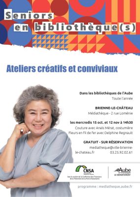 Atelier senior « atelier fil de fer » avec Delphine Regneault - 0